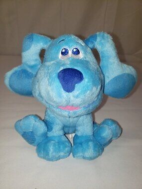 Nickelodeon 2020 plush 7” BLUE from Blue's Clues & You! Gently loved